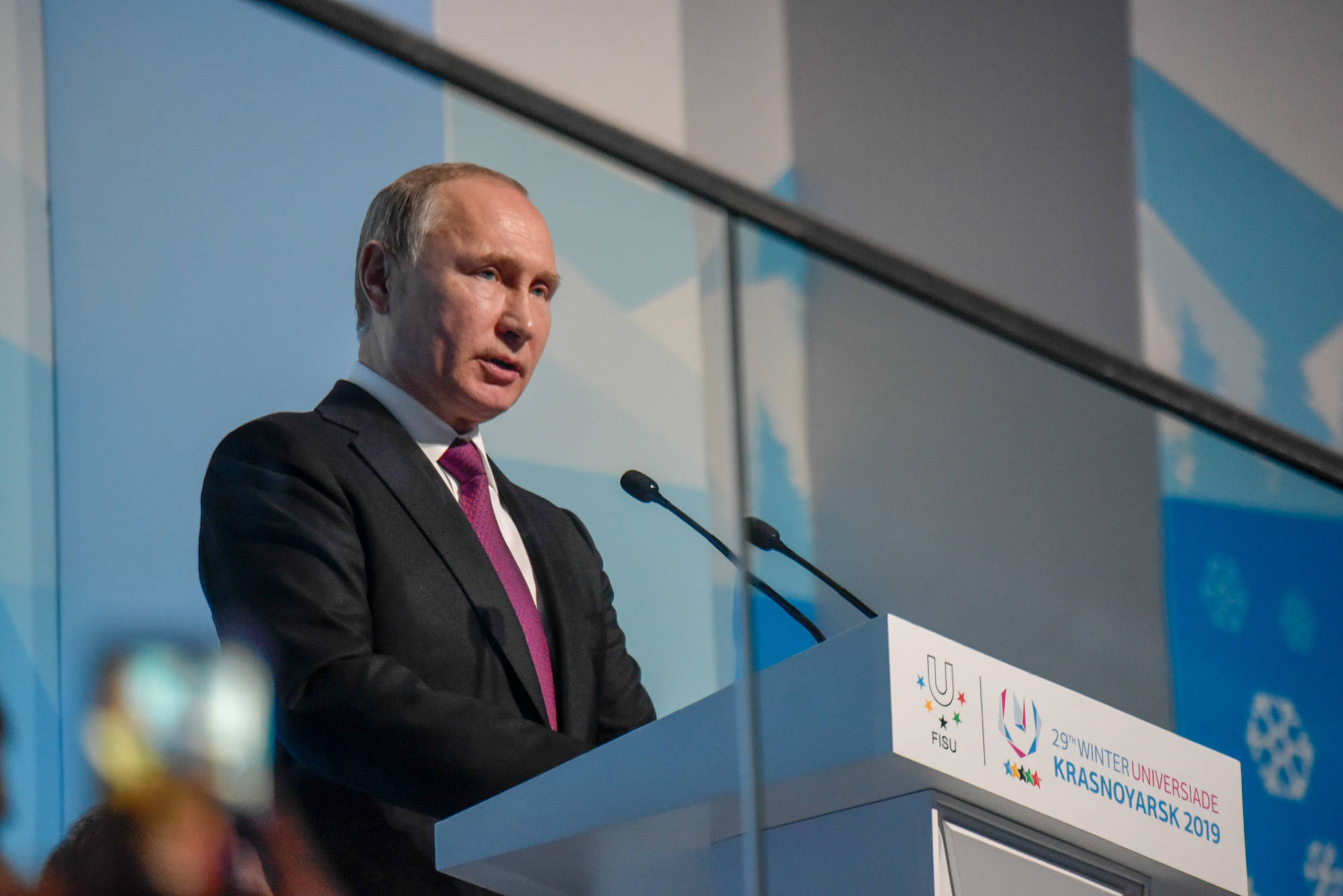 Vladimir Putin Universiade 2019
